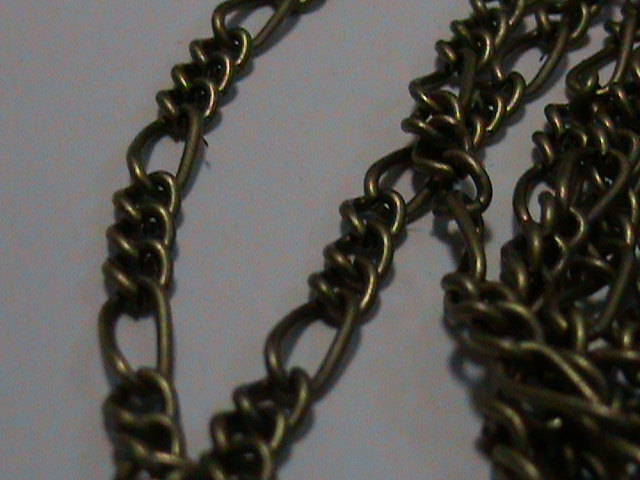 Premium Bronze Tone Figarro Chain 5 M Length